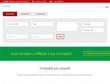 Tablet Screenshot of belvedereimmobiliare.it